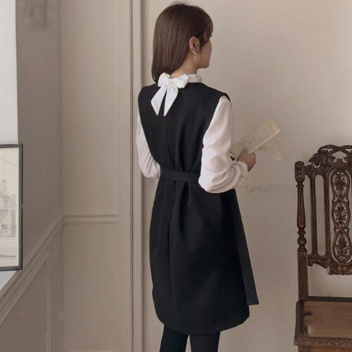 Dark academia elegant dress 1
